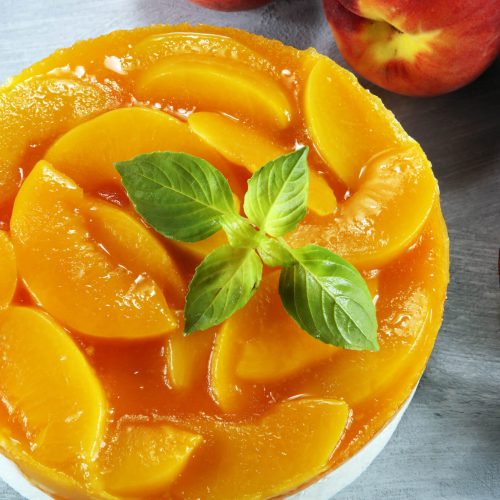 Peach Cheesecake